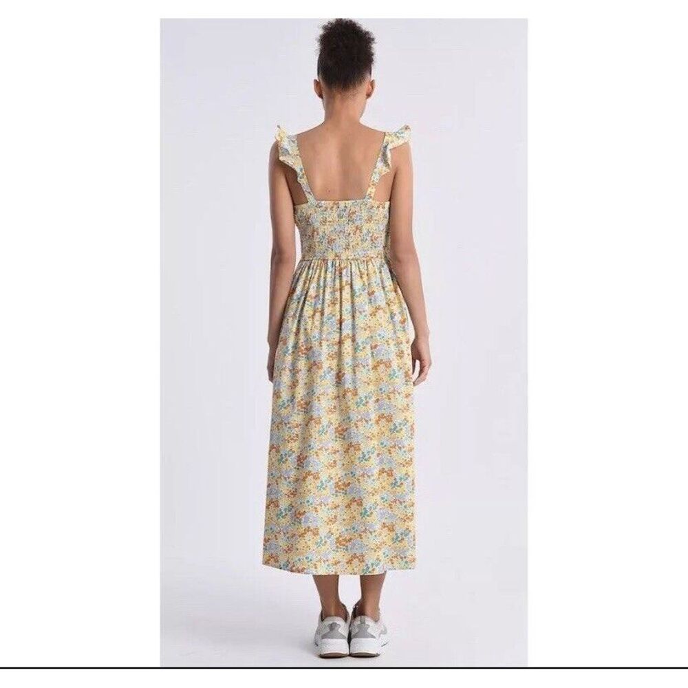 Molly‎ Bracken Liberty Print Midi Prarie Dress Floral Women's Size Small - Picture 2 of 7